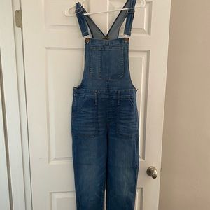 Madewell denim overalls NWT